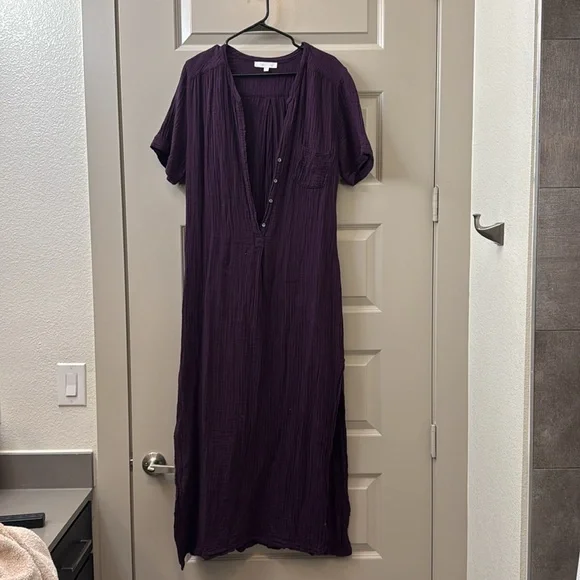 Purple Maxi Dress - Picture 2 of 4